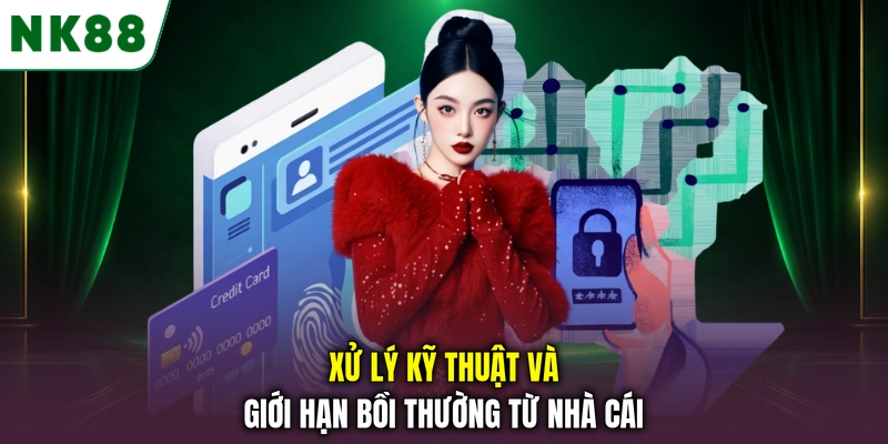 Xử lý kỹ thuật và giới hạn bồi thường từ nhà cái